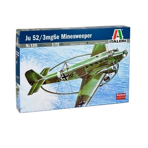 Italeri 126 - Ju-52 Minesweeper - Scale 1:72 - RB ModelsRB Models