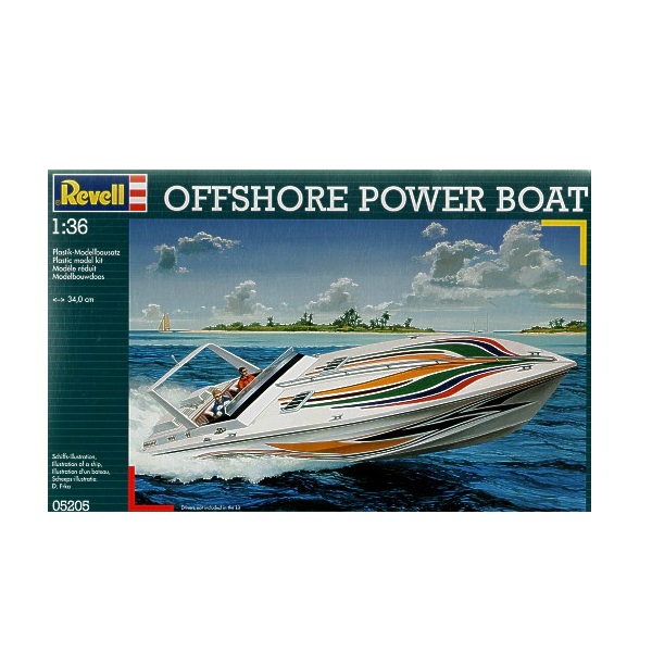 Revell Offshore Power Boat - Scale 1:36 - RB ModelsRB Models