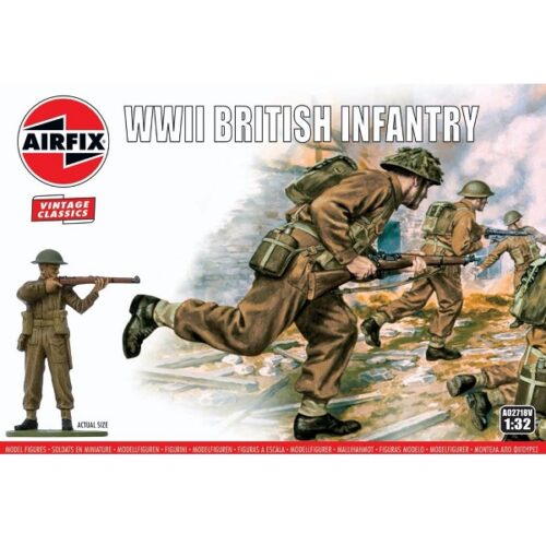 Airfix British (WWII) Infantry - Scale 1:32