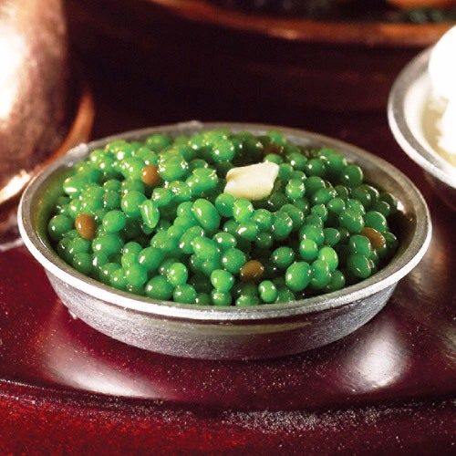 Dolls House Bowl of Buttered Peas