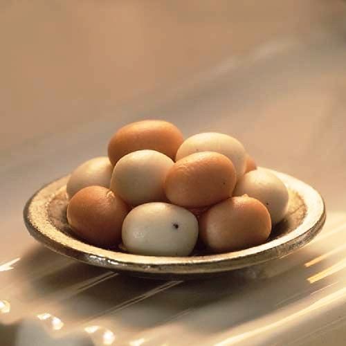 Dolls House Eggs in Bowl