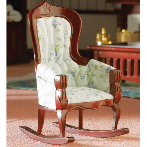 Furniture 3052 - Pretty Victorian Rocking Chair - RB Models