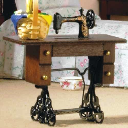 Dolls House Treadle Sewing Machine