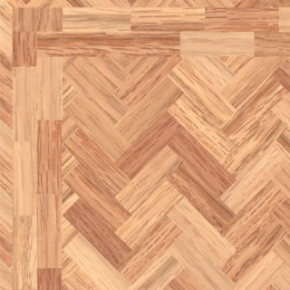 Dolls House Flooring  - Polished Parquet