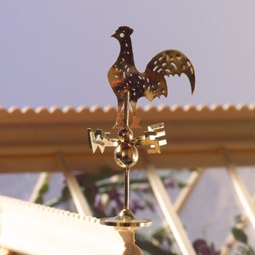 Dolls House Cockerel Weather Vane