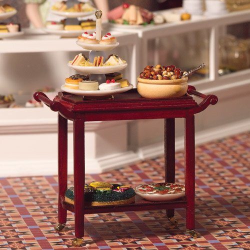 Dolls House Serving Trolley