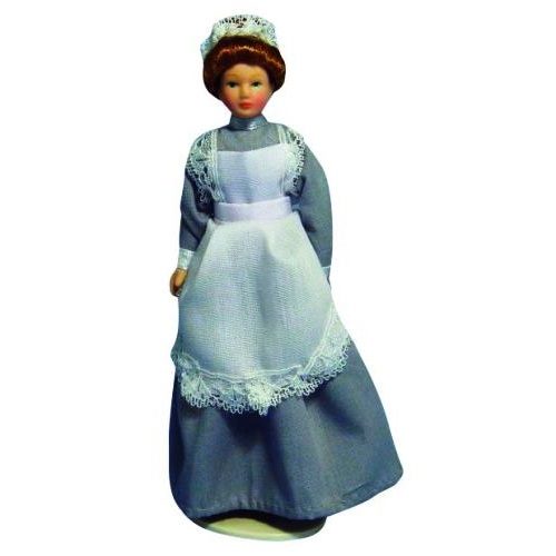 Dolls House - Maid in Grey Dress