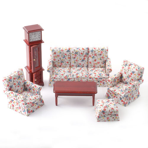 Dolls House Living Room Set