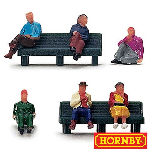 00 gauge seated figures