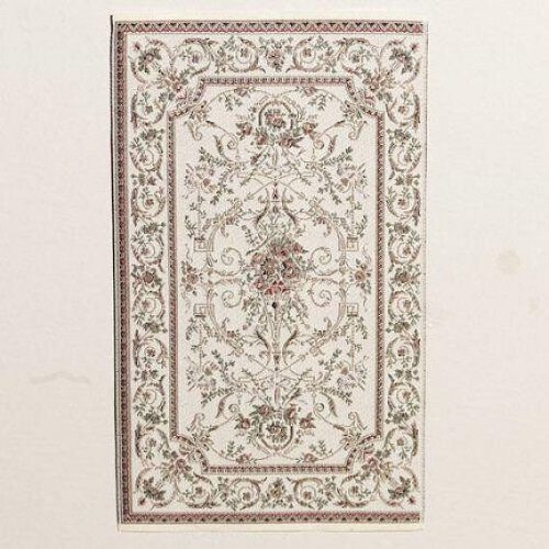 Dolls House Georgian Style Cream Rug