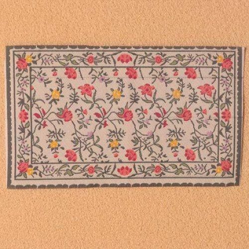 Dolls House Pretty Floral Rug