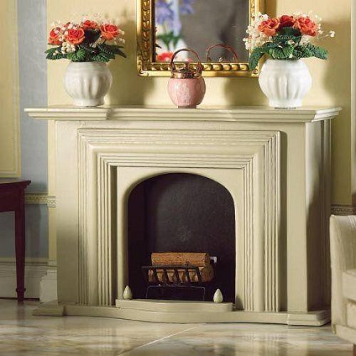 Dolls House Grey Georgian Fireplace