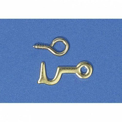 Dolls House Hook & eye, 2 pieces