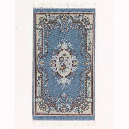 Dolls House Blue Victoria Rug