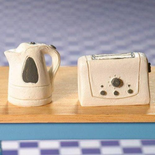 Dolls House Kettle & Toaster