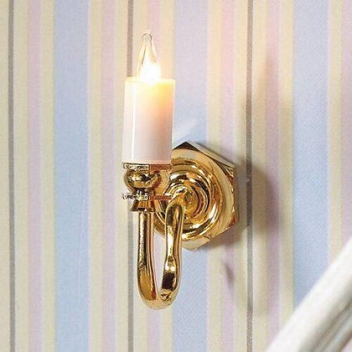 Dolls House Wall Light - Candle Style