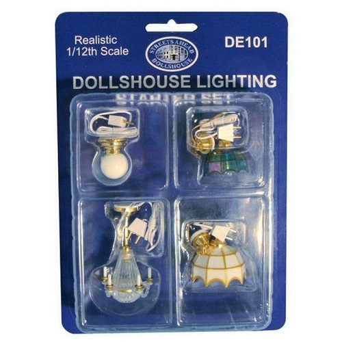 Dolls House Ceiling Light Starter Set