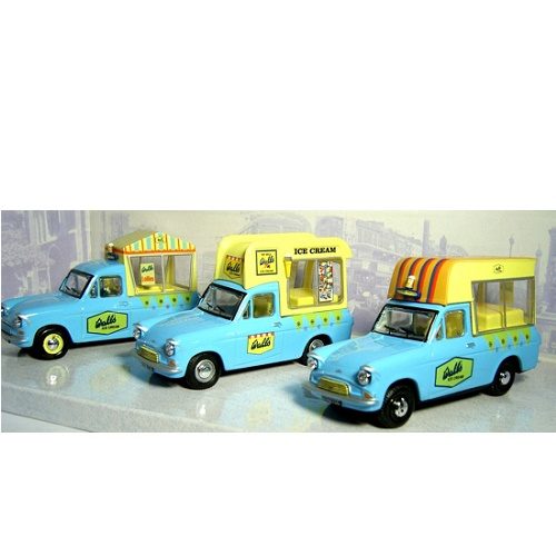 Oxford Ford Anglia Walls Ice Cream Van Models