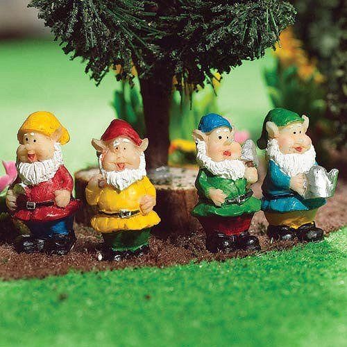 Dolls House Four Jolly Gnomes