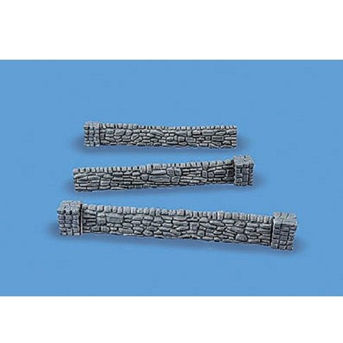 Model Scene Stone Walls & Buttresses