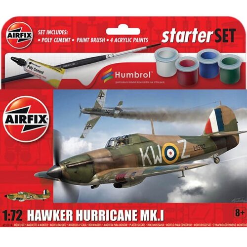 Airfix Hawker Hurricane Mk.I - Starter Set