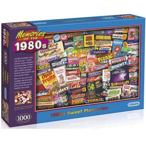 1980's Shopping Basket  - 1000 Piece Jigsaw Puzzle - Image 2