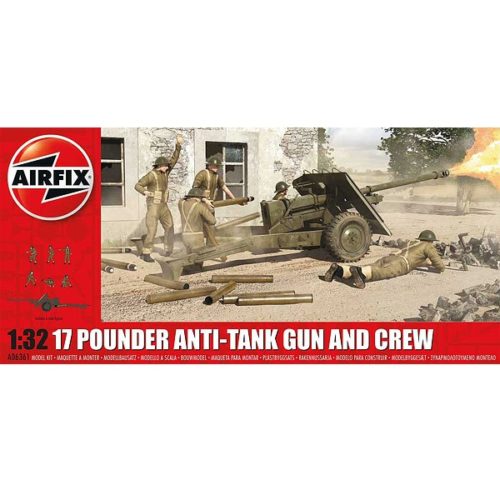 Airfix 17pdr Anti-Tank Gun and crew