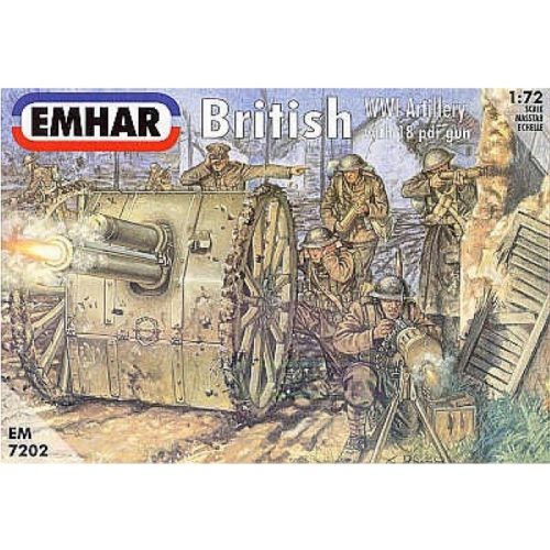 Emhar British (WWI) Artillery and 18 Pounder Gun