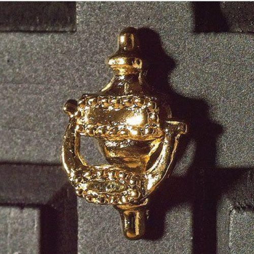 Dolls House Decorative Brass Door Knocker