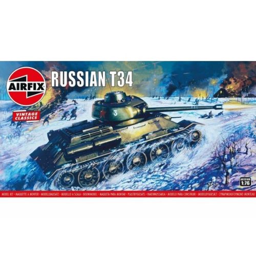 Airfix Vintage Classics - Russian T34 Medium Tank