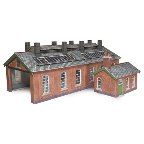 Metcalfe Double Track Engine Shed - 00 Gauge