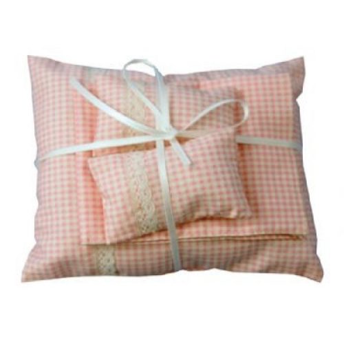 Dolls House Pink Pillows and Duvet Set