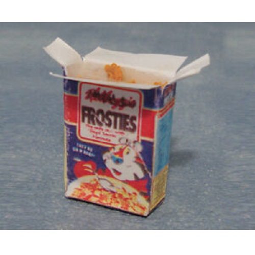 Dolls House Frosties Cereal Box