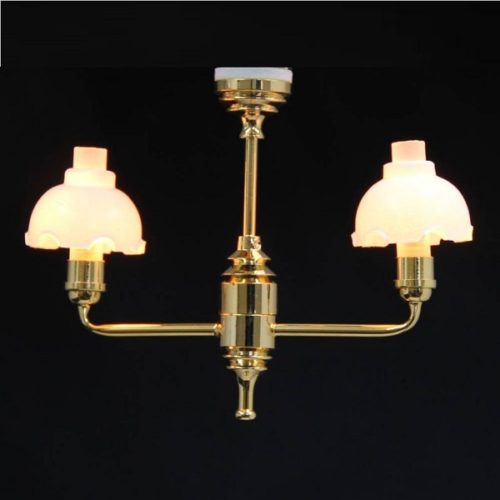 Dolls House Double Large Tulip Light