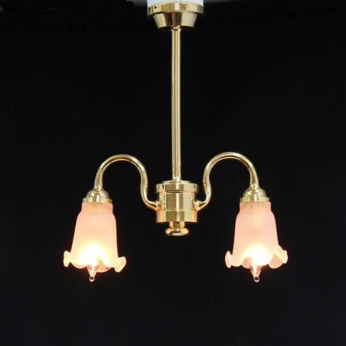 Dolls House Double Tulip Ceiling Light