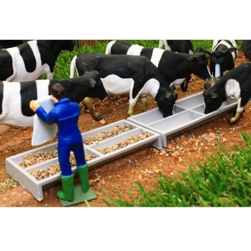 Brushwood Cow Feeders Troughs x 2