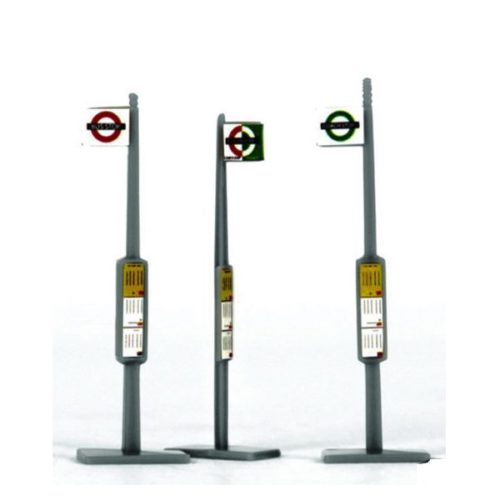 Exclusive First Editions - Bus Stops With Decals (Set Of 3)