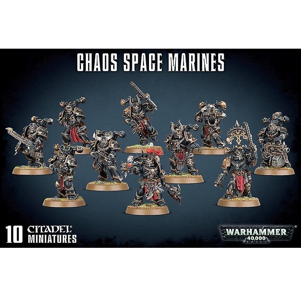 Warhammer 40k - Chaos Space Marines Legionaries - Boîte 43-06 - NEUF