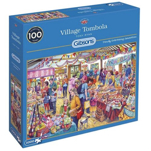 Village Tombola - 1000 Piece Jigsaw Puzzle - Image 2