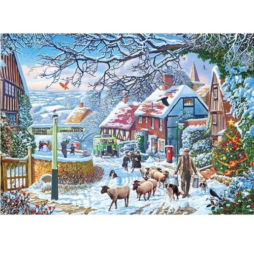 A Winter Stroll - 1000 Piece Jigsaw Puzzle