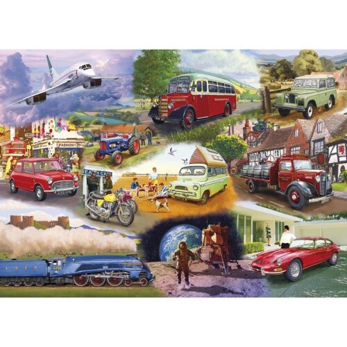 Iconic Engines - 1000 Piece Jigsaw Puzzle