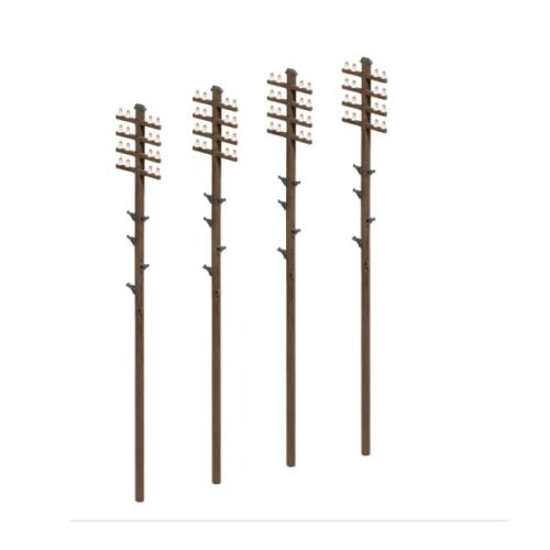 Ratio Telegraph Poles - 16 per pack