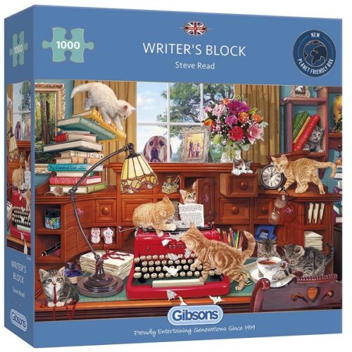 Writer's Block - 1000 Piece Jigsaw Puzzle - Image 2