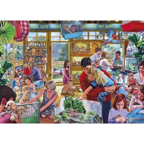 Furry Friends - 1000 Piece Jigsaw Puzzle