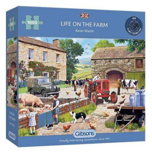 Life on the Farm  - 1000 Piece Jigsaw Puzzle - Image 2