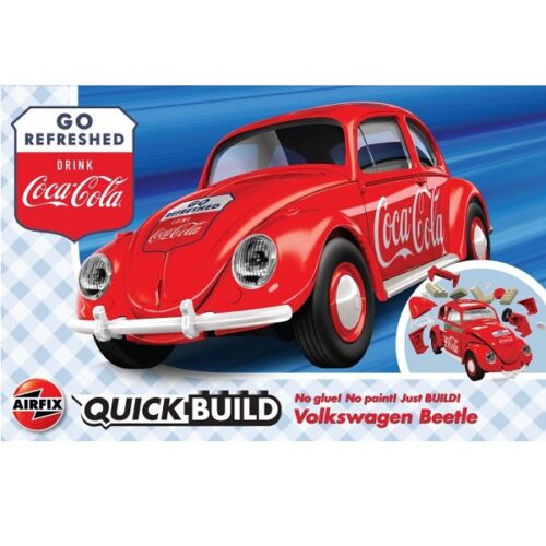 Airfix VW Beetle Coca-Cola - Quick Build Range