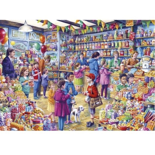 The Old Sweet Shop 500XL Piece Jigsaw Puzzle