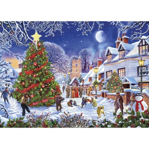 The Village Christmas Tree Jigsaw Puzzle