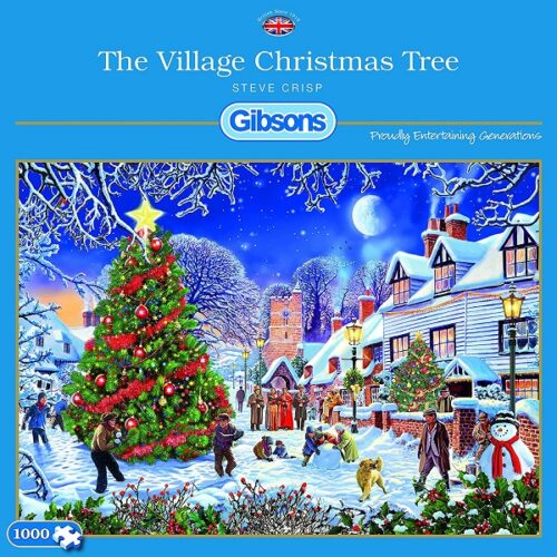 The Village Christmas Tree Jigsaw Puzzle - Image 2