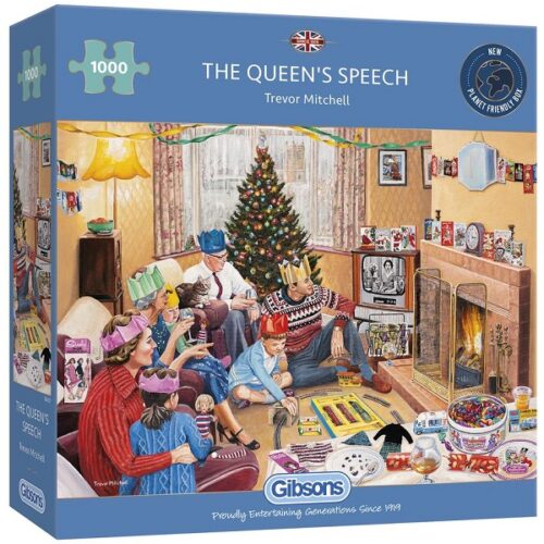 The Queen's Speech Jigsaw Puzzle - Image 2